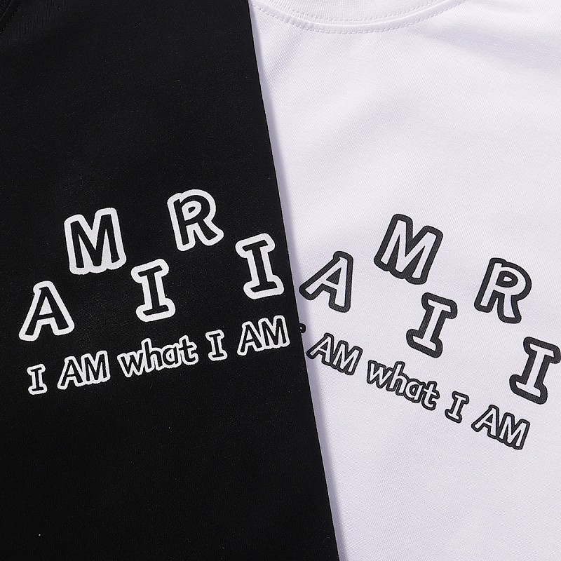 747款P50 面料260克双纱字母 白色 黑色 S M L XL