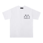 747款P50 面料260克双纱字母 白色 黑色 S M L XL