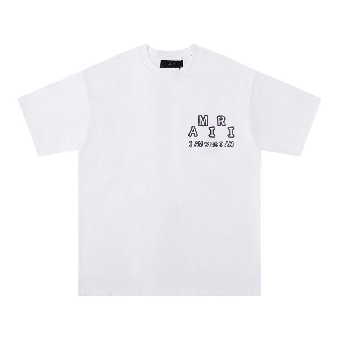 747款P50 面料260克双纱字母 白色 黑色 S M L XL