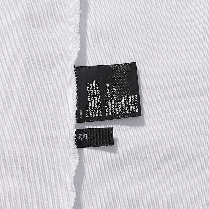 746款P50 面料260克双纱字母 白色 黑色 S M L XL