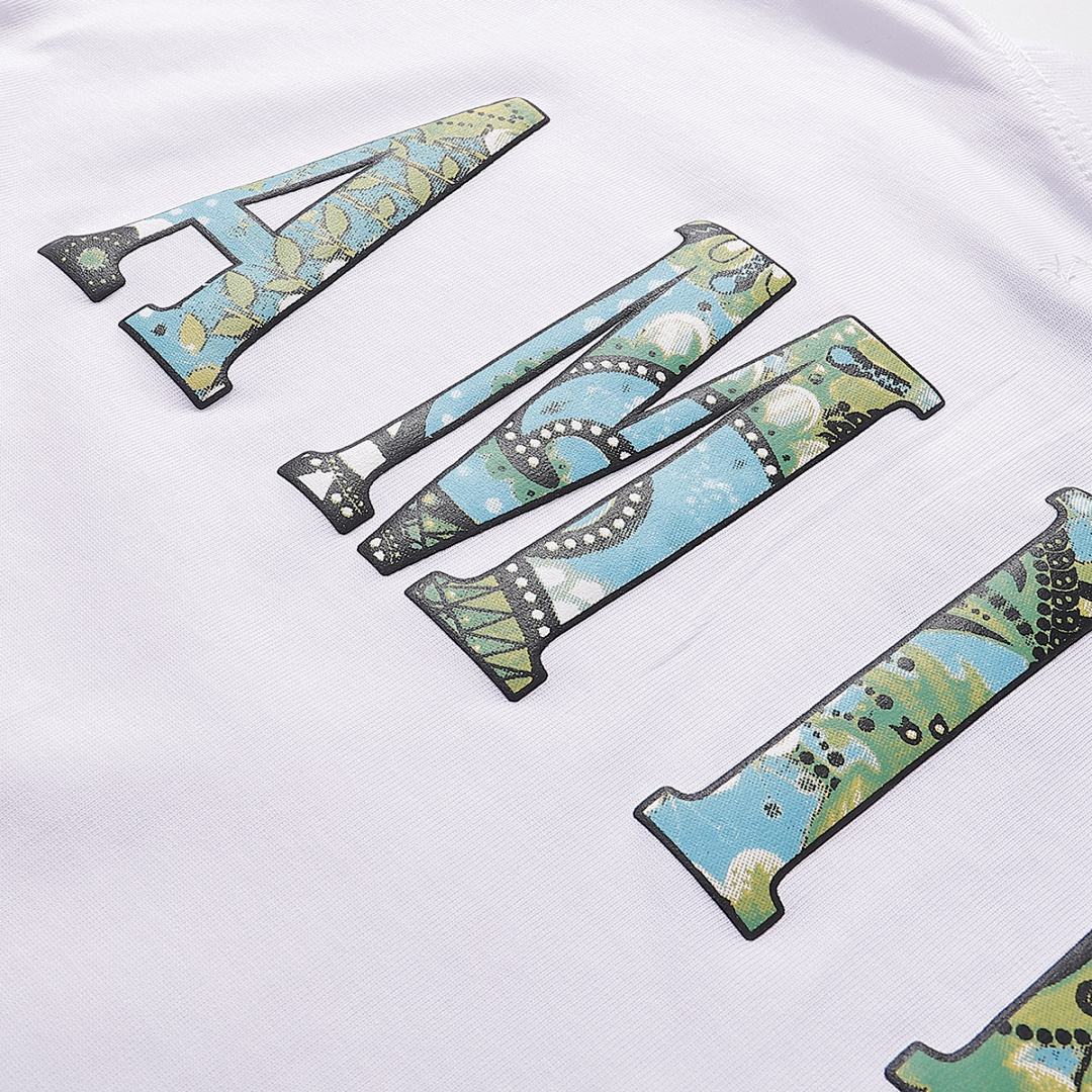 746款P50 面料260克双纱字母 白色 黑色 S M L XL