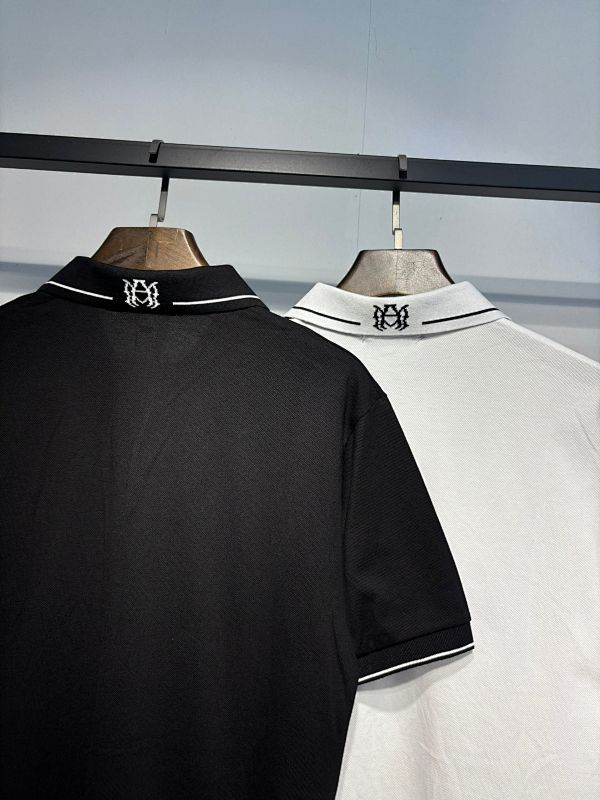 5128款P76 刺绣POLO黑色 白色 S M L XL