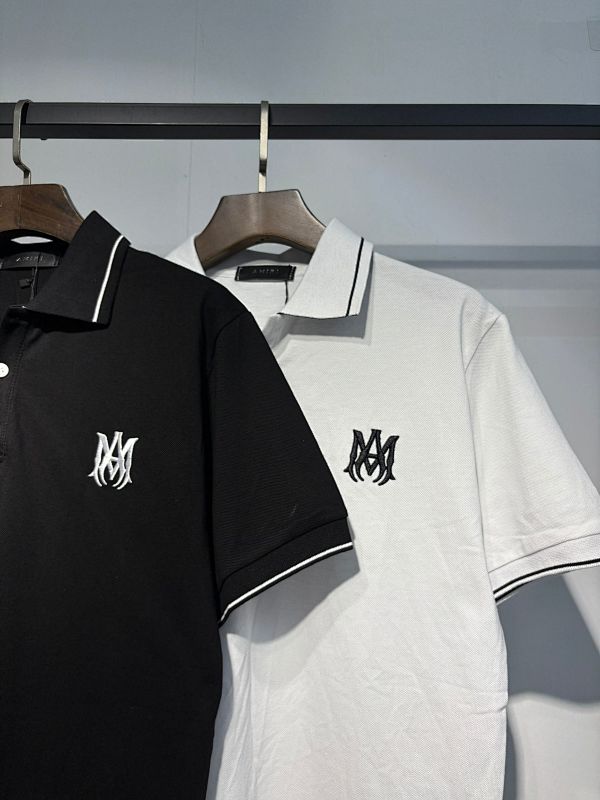 5128款P76 刺绣POLO黑色 白色 S M L XL