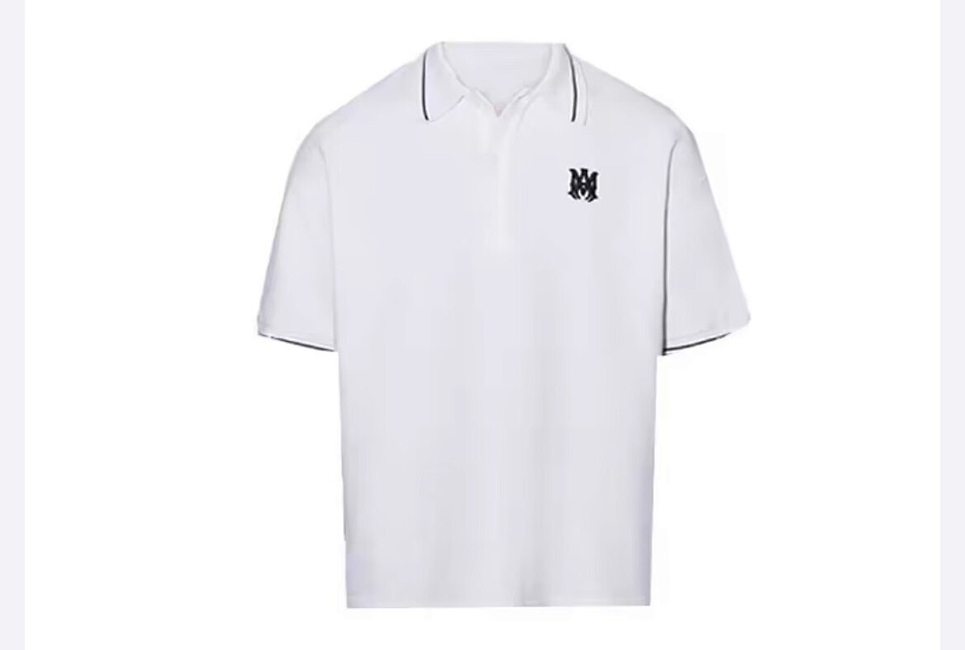 5128款P76 刺绣POLO黑色 白色 S M L XL