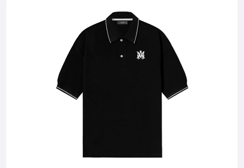5128款P76 刺绣POLO黑色 白色 S M L XL