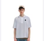5128款P76 刺绣POLO黑色 白色 S M L XL