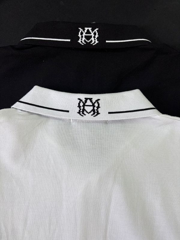5128款P76 刺绣POLO黑色 白色 S M L XL