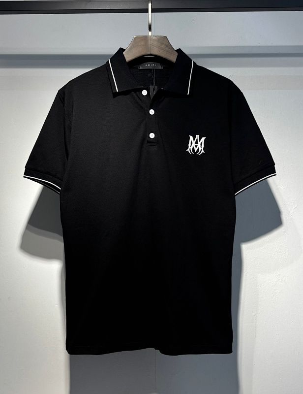 5128款P76 刺绣POLO黑色 白色 S M L XL