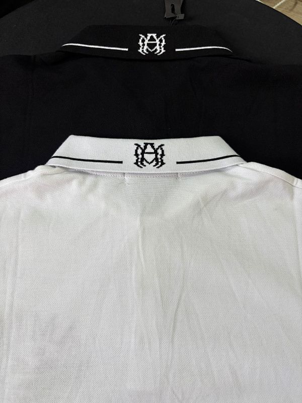 5129款P76 刺绣 POLO黑色 白色 S M L XL