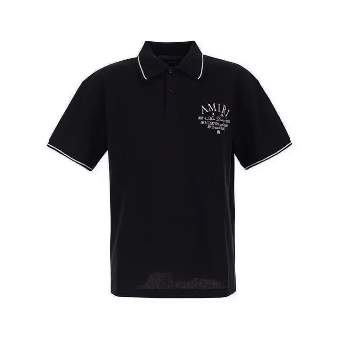 5129款P76 刺绣 POLO黑色 白色 S M L XL