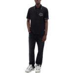 5129款P76 刺绣 POLO黑色 白色 S M L XL