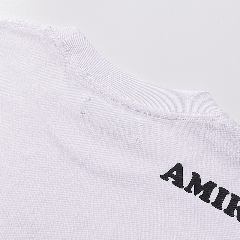 748款P47 面料260克双纱字母 白色 黑色 S M L XL