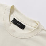 749款P47 面料260克双纱字母 杏色 黑色 S M L XL