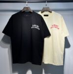 749款P47 面料260克双纱字母 杏色 黑色 S M L XL