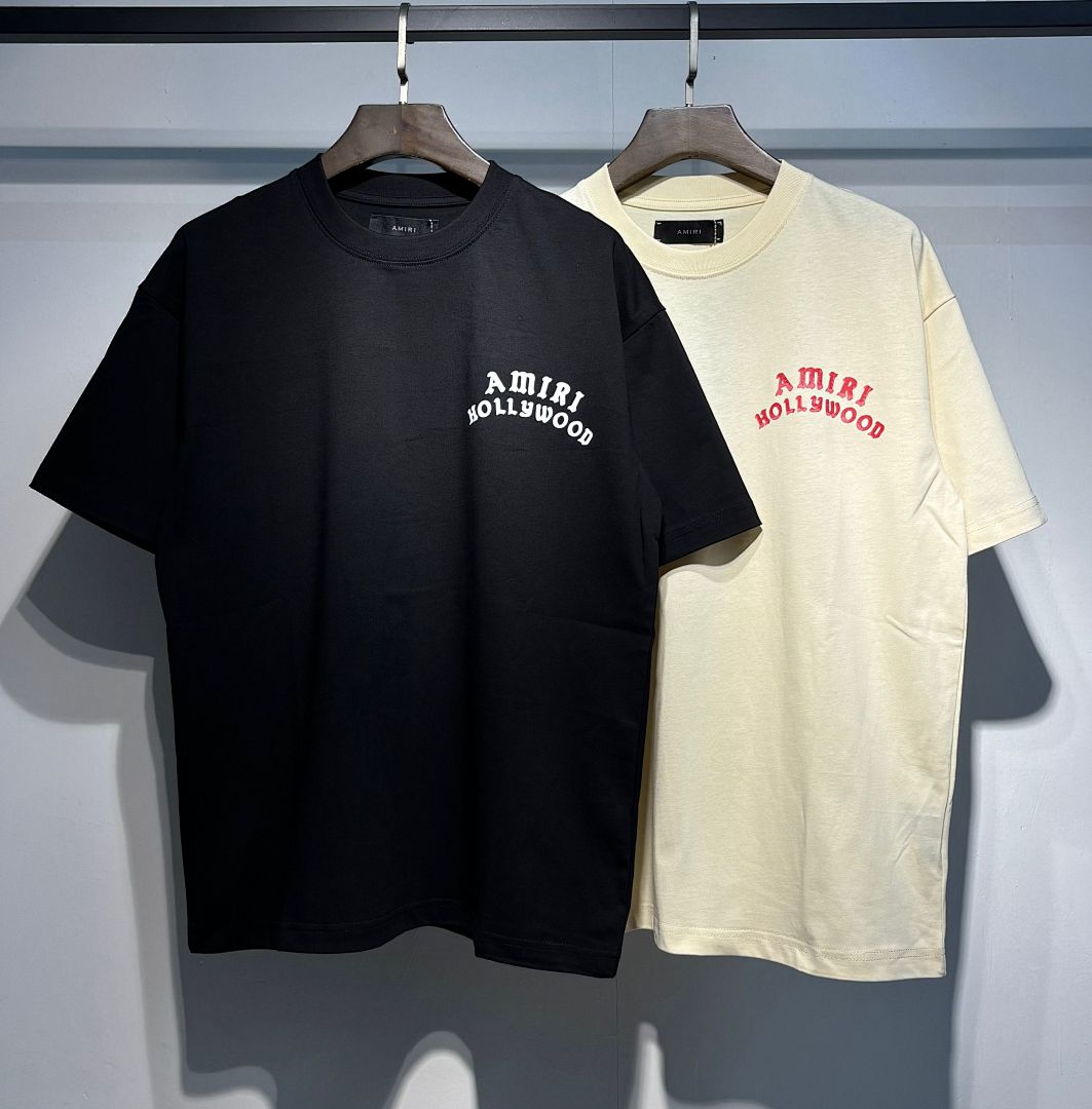749款P47 面料260克双纱字母 杏色 黑色 S M L XL