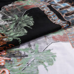 750款P53 面料260克双纱字母 白色 黑色 S M L XL