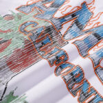 750款P53 面料260克双纱字母 白色 黑色 S M L XL