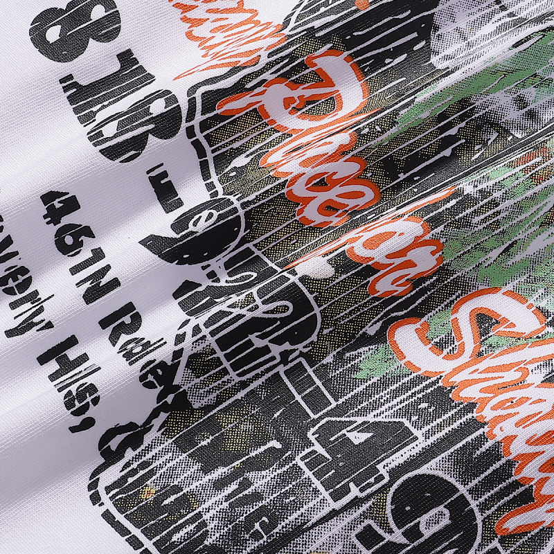 750款P53 面料260克双纱字母 白色 黑色 S M L XL