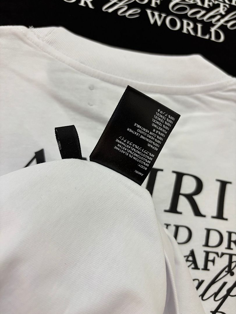 751款P50 面料260克双纱字母 白色 黑色 S M L XL