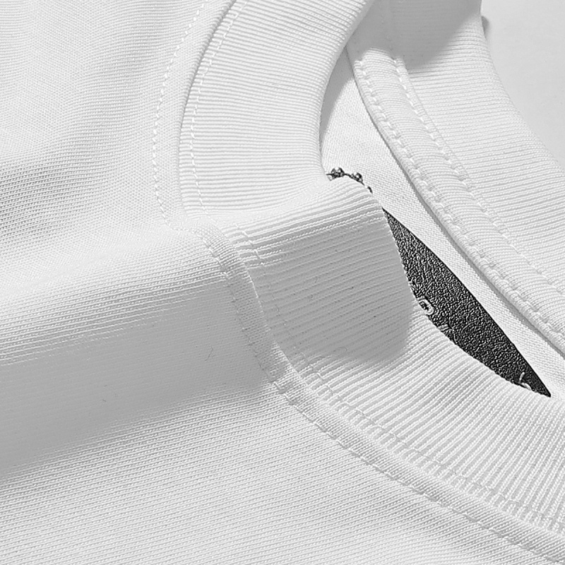 751款P50 面料260克双纱字母 白色 黑色 S M L XL
