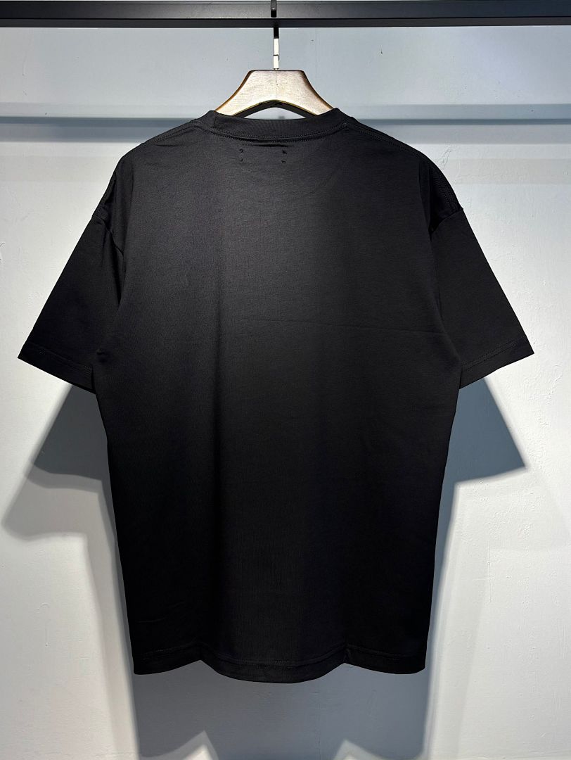 752款P50 面料260克双纱字母 白色 黑色 S M L XL