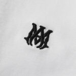 752款P50 面料260克双纱字母 白色 黑色 S M L XL