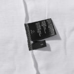752款P50 面料260克双纱字母 白色 黑色 S M L XL