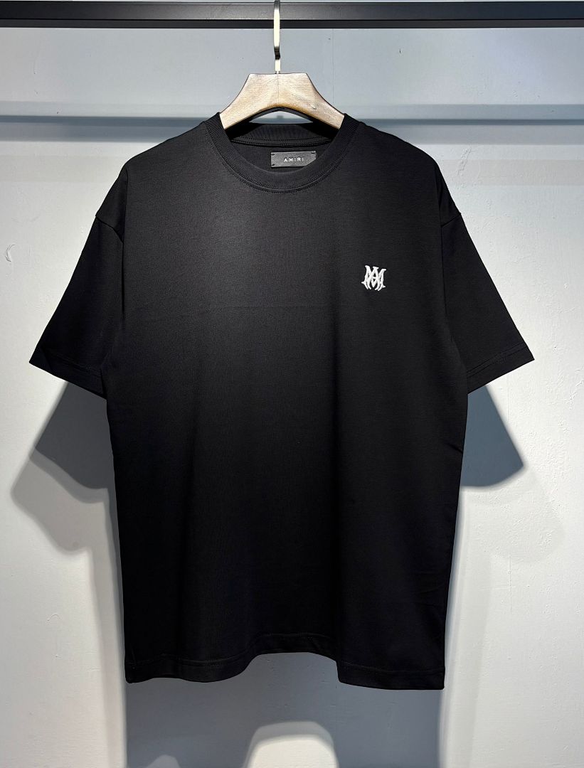 752款P50 面料260克双纱字母 白色 黑色 S M L XL