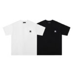 752款P50 面料260克双纱字母 白色 黑色 S M L XL