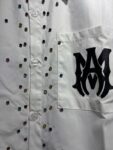 5163款 P73元 尼龙彩色钻衬衣 M L XL 白色 黑色 杏色