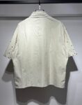 5163款 P73元 尼龙彩色钻衬衣 M L XL 白色 黑色 杏色