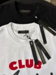 753款P50 面料260克双纱字母 白色 黑色 S M L XL