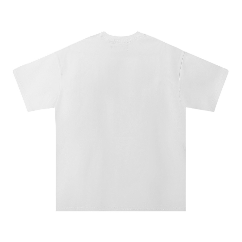 753款P50 面料260克双纱字母 白色 黑色 S M L XL