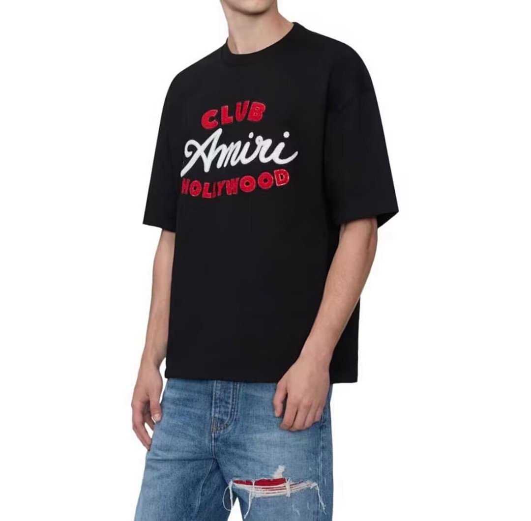 753款P50 面料260克双纱字母 白色 黑色 S M L XL
