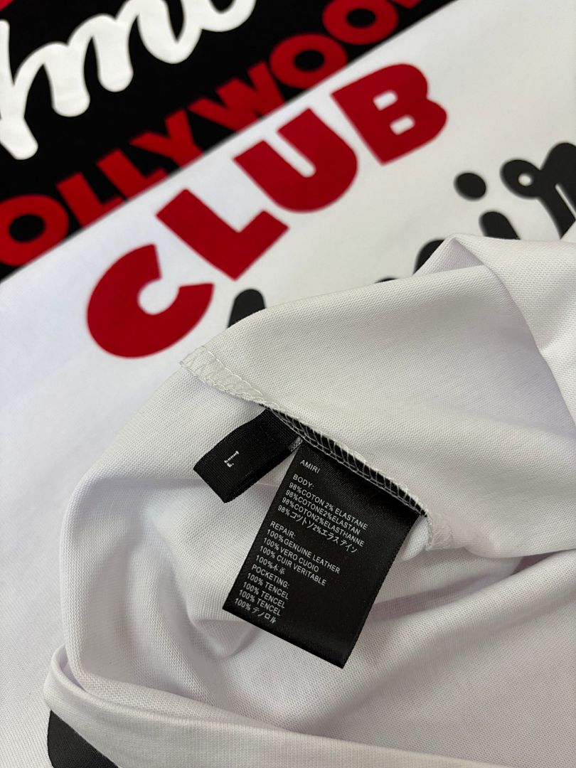 753款P50 面料260克双纱字母 白色 黑色 S M L XL
