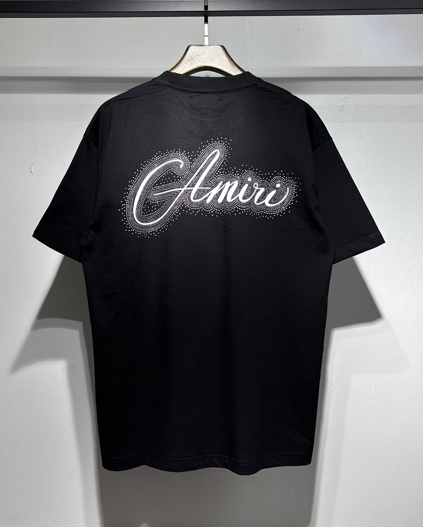 754款P53 面料260克双纱字母 白色 黑色 S M L XL