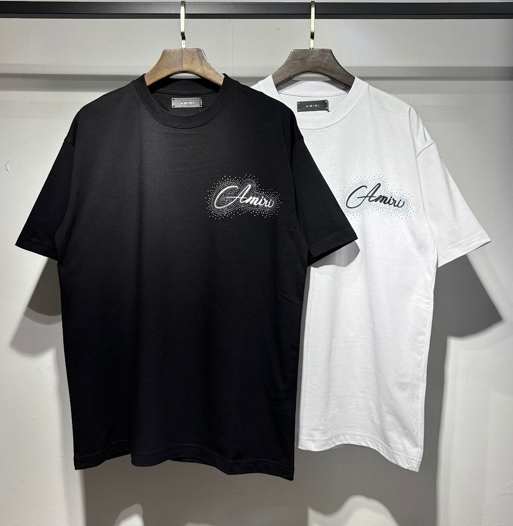 754款P53 面料260克双纱字母 白色 黑色 S M L XL