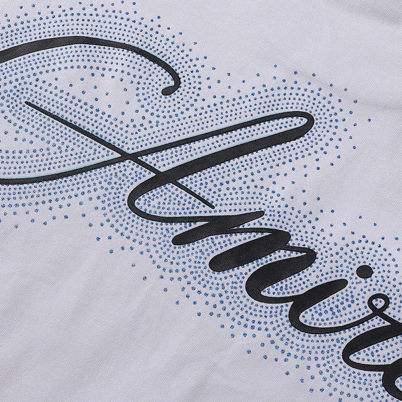 754款P53 面料260克双纱字母 白色 黑色 S M L XL