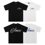 754款P53 面料260克双纱字母 白色 黑色 S M L XL