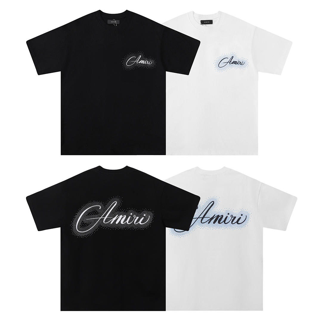 754款P53 面料260克双纱字母 白色 黑色 S M L XL