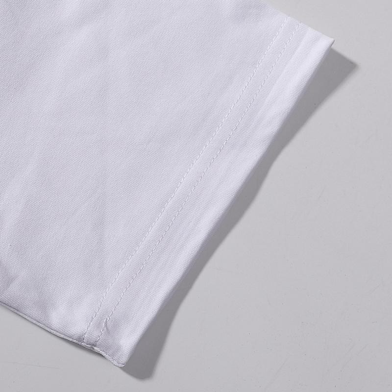 754款P53 面料260克双纱字母 白色 黑色 S M L XL