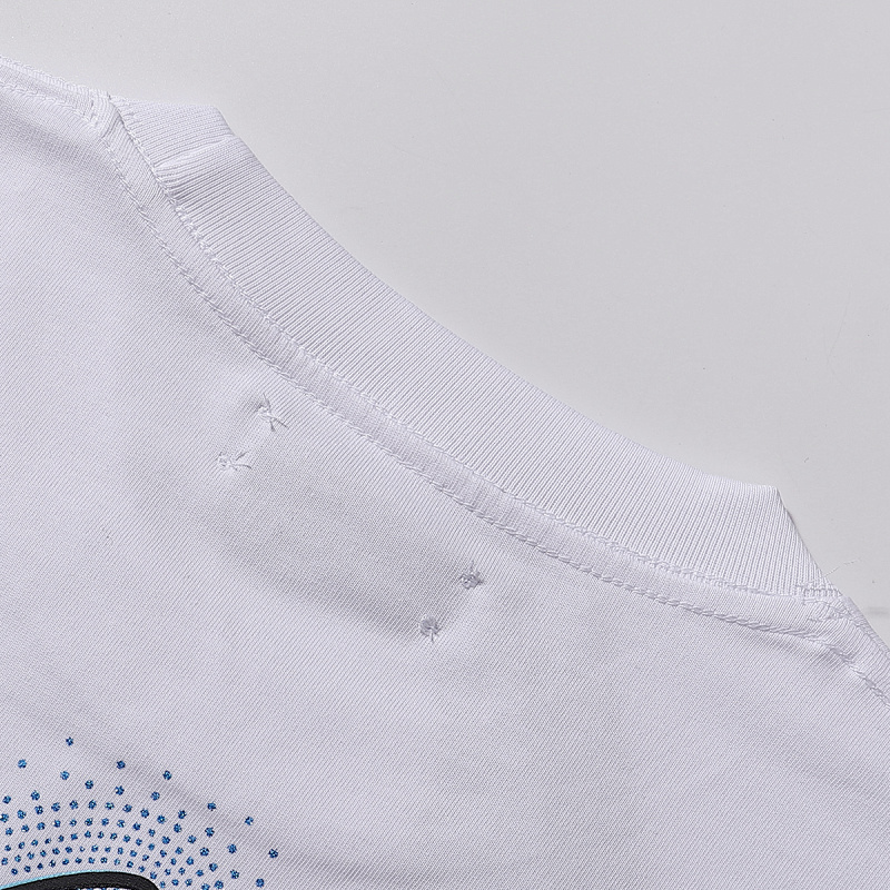 754款P53 面料260克双纱字母 白色 黑色 S M L XL