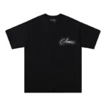 754款P53 面料260克双纱字母 白色 黑色 S M L XL