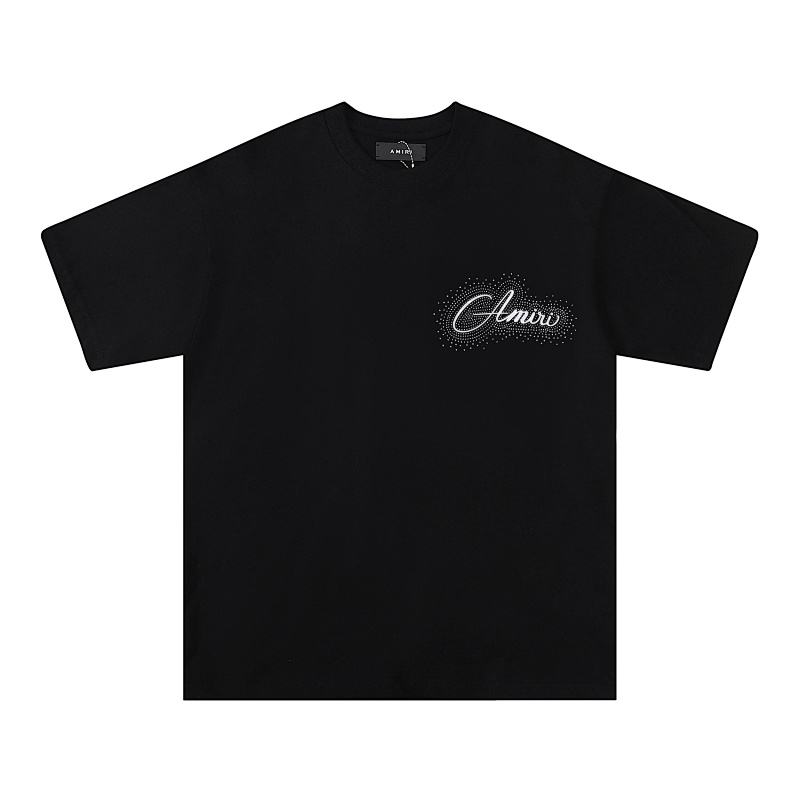 754款P53 面料260克双纱字母 白色 黑色 S M L XL