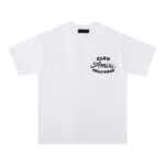 755款P50 面料260克双纱字母 白色 黑色 S M L XL