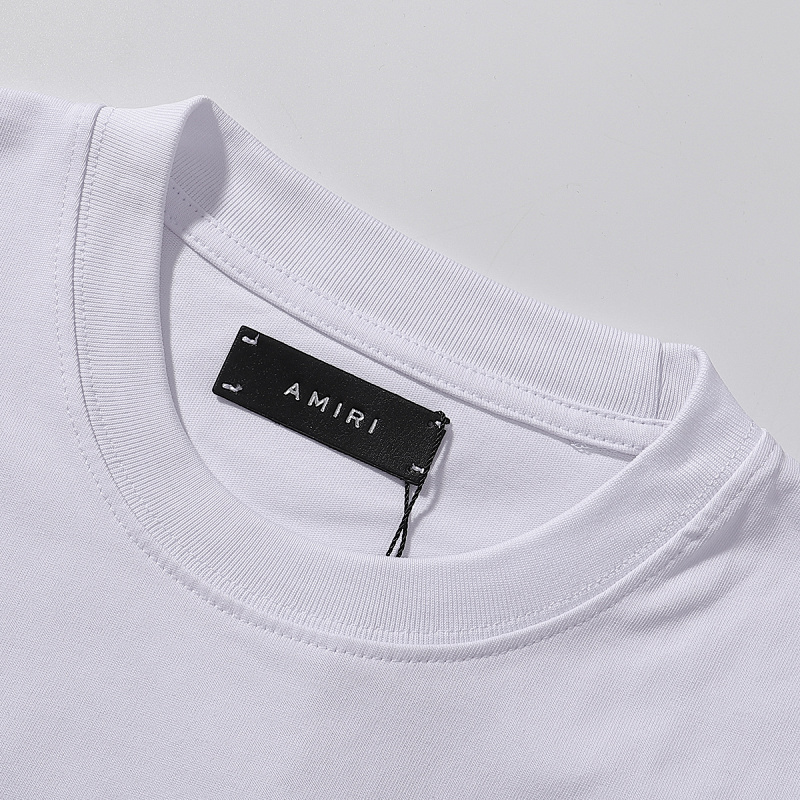 756款P47 面料260克双纱字母 白色 黑色 S M L XL