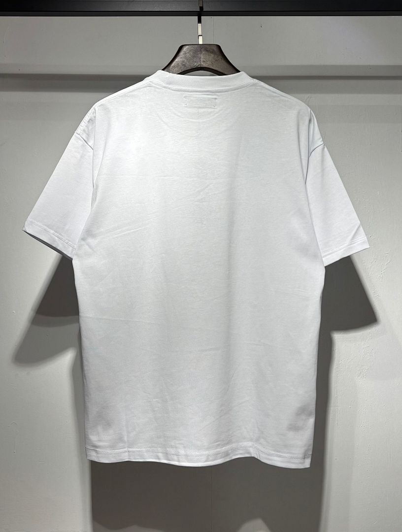 756款P47 面料260克双纱字母 白色 黑色 S M L XL