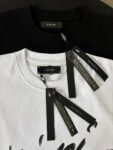 756款P47 面料260克双纱字母 白色 黑色 S M L XL