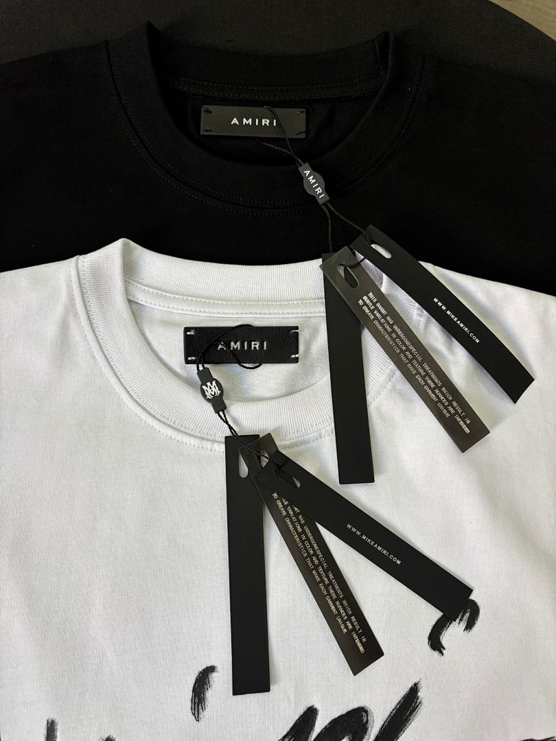 756款P47 面料260克双纱字母 白色 黑色 S M L XL