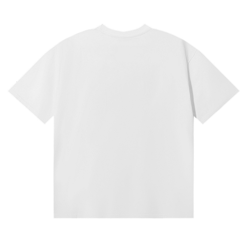 756款P47 面料260克双纱字母 白色 黑色 S M L XL